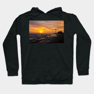 January daybreak on the beach. (2) Hoodie